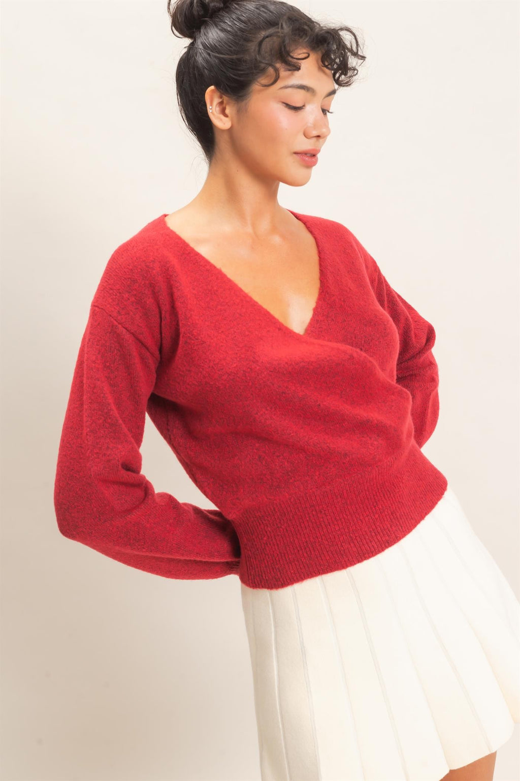 Eliza Everyday Wrap Sweater