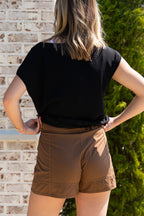 Kamila High-Waist Shorts