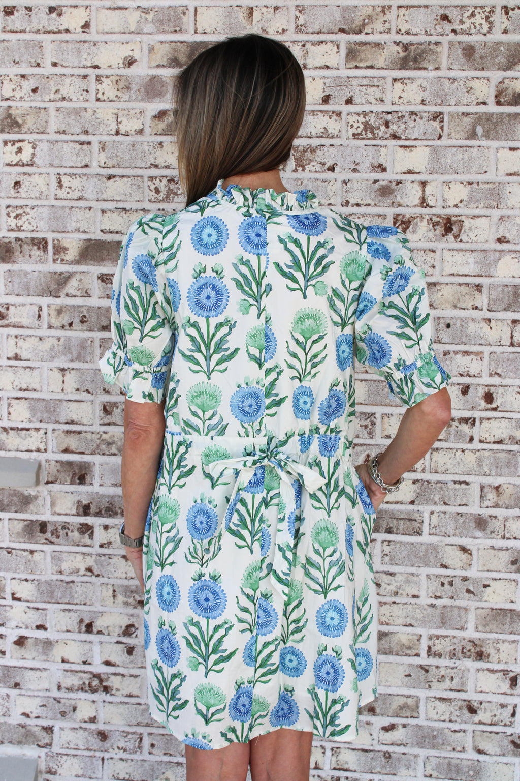 Celeste Floral Puff Sleeve Dress