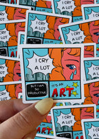 Typo Lettering Co Sticker