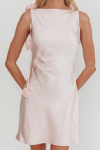 Pearl Boat Floral Mini Dress