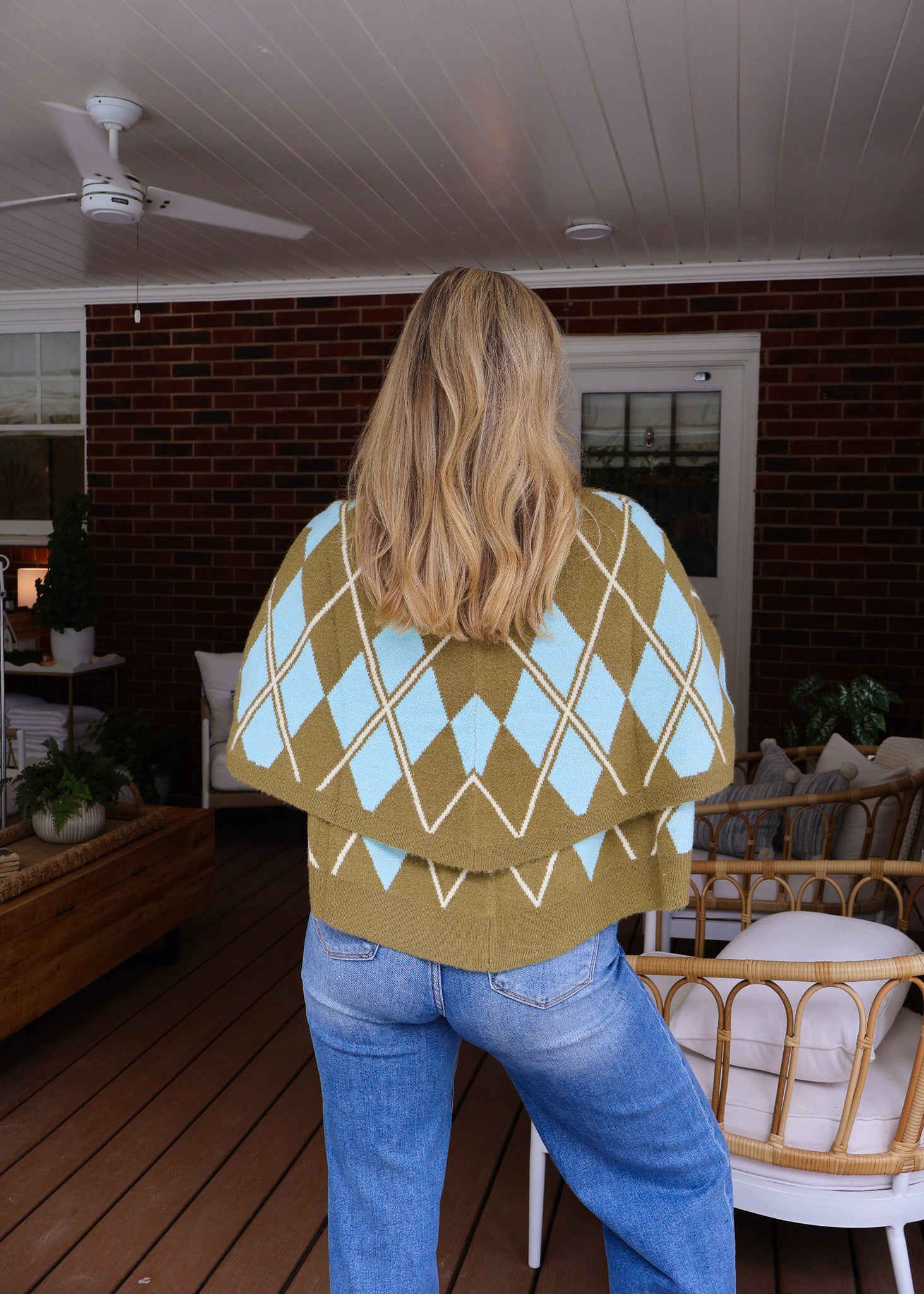 Elise Cape Cardigan