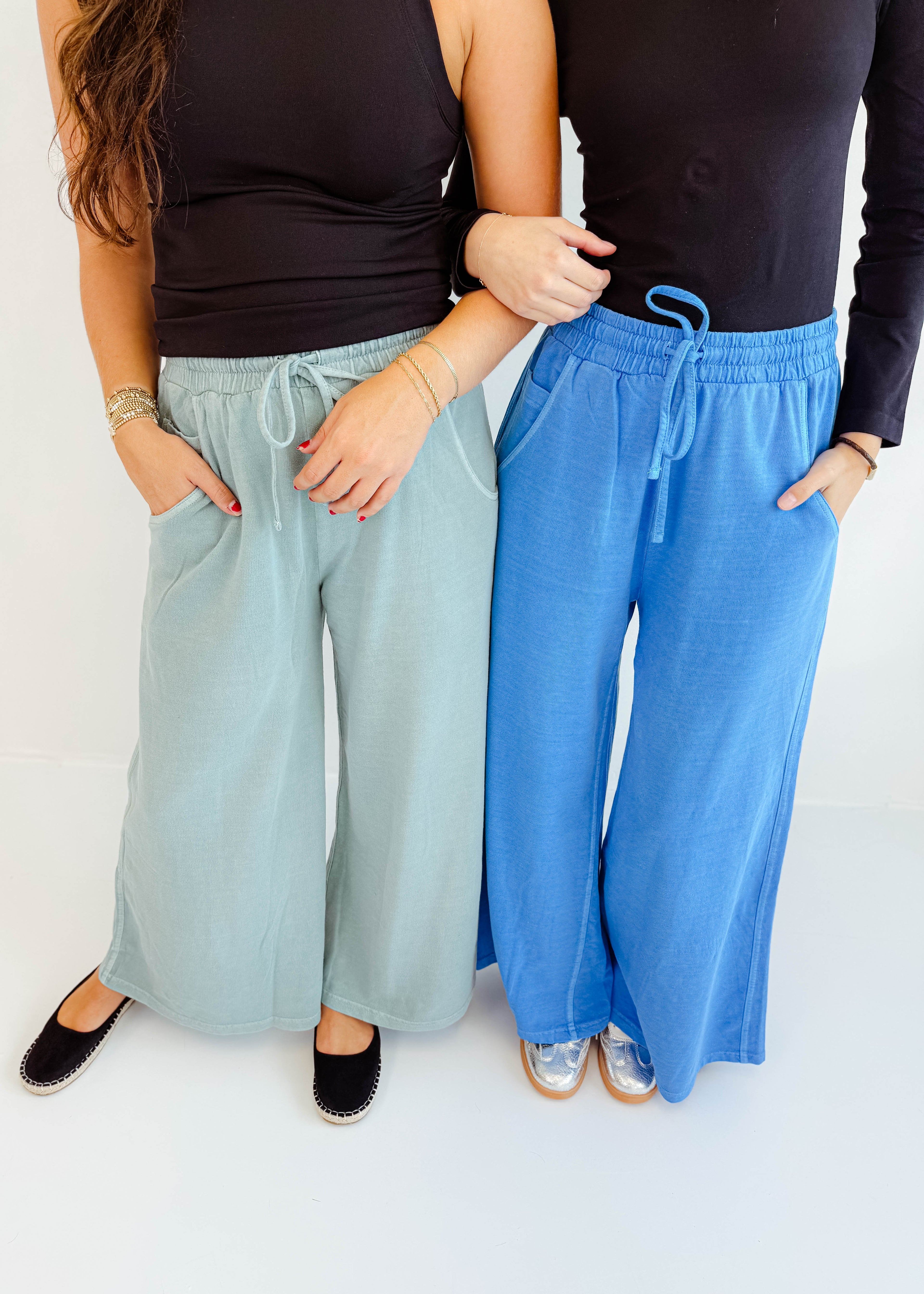 Mariana Wide-Leg Knit Pants