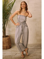 Talia Strapless Jumpsuit