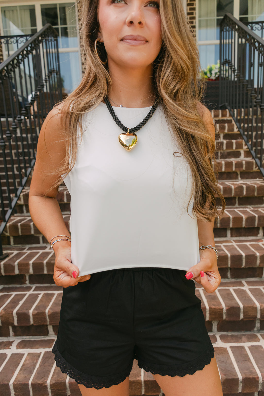Daria Bow Back Top