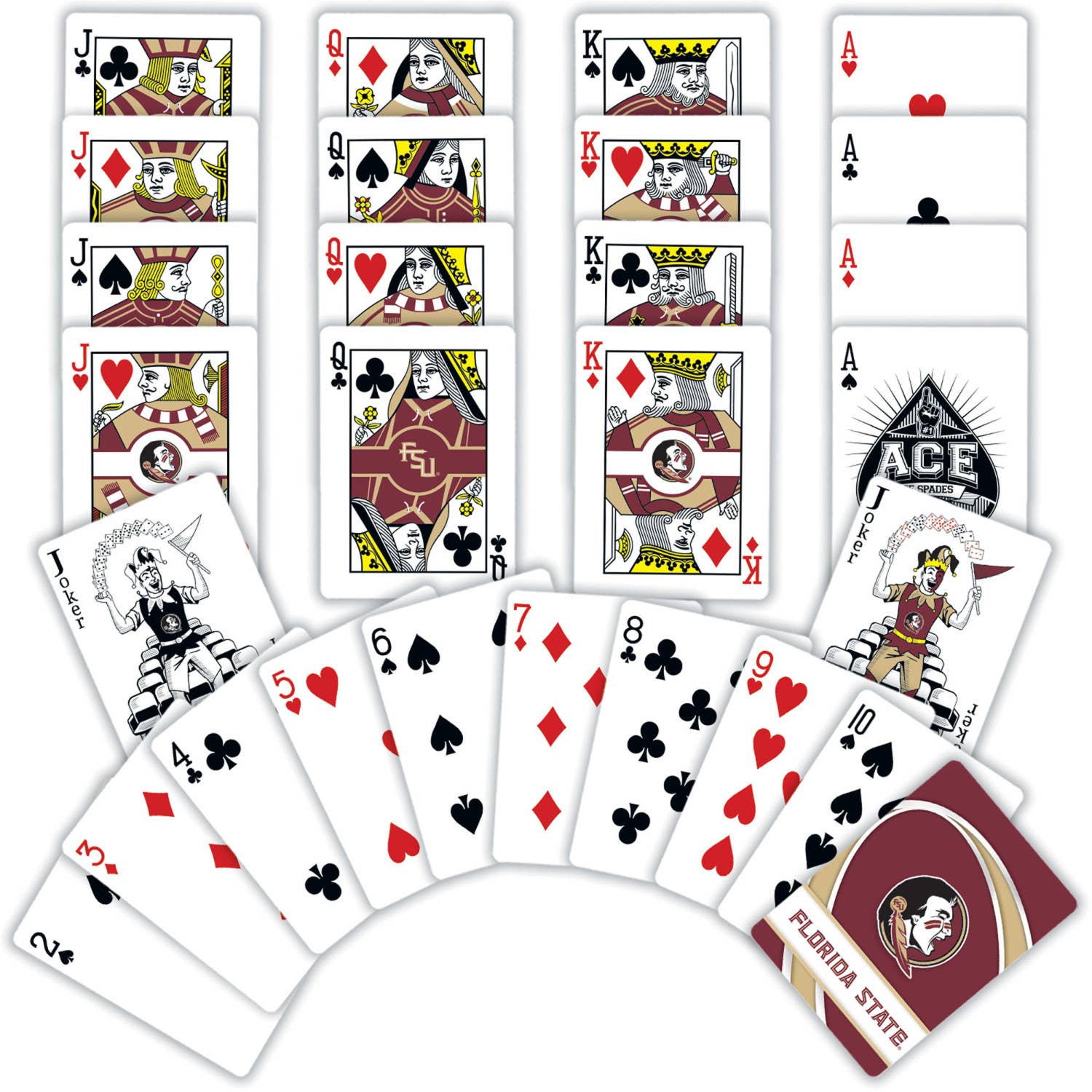 Florida State Seminoles Playing Cards