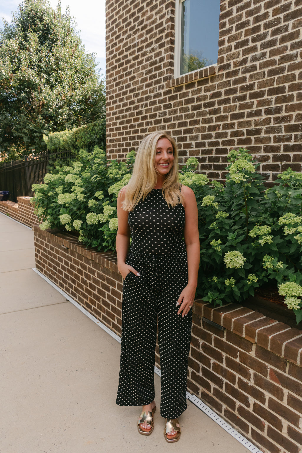 Piper Polka Dot Knit Top