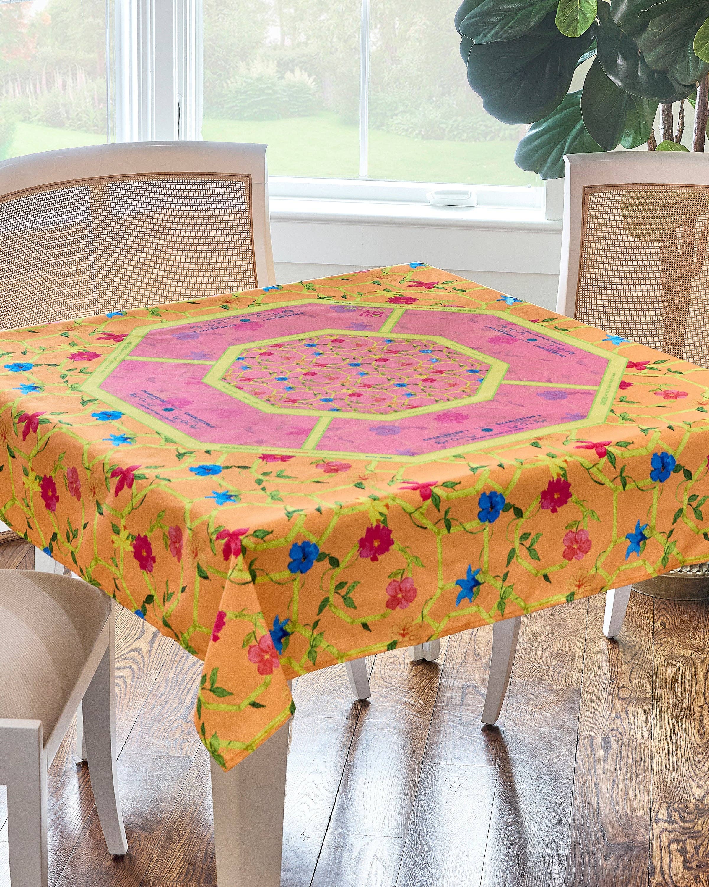 Bagua Blossom Tablecloth