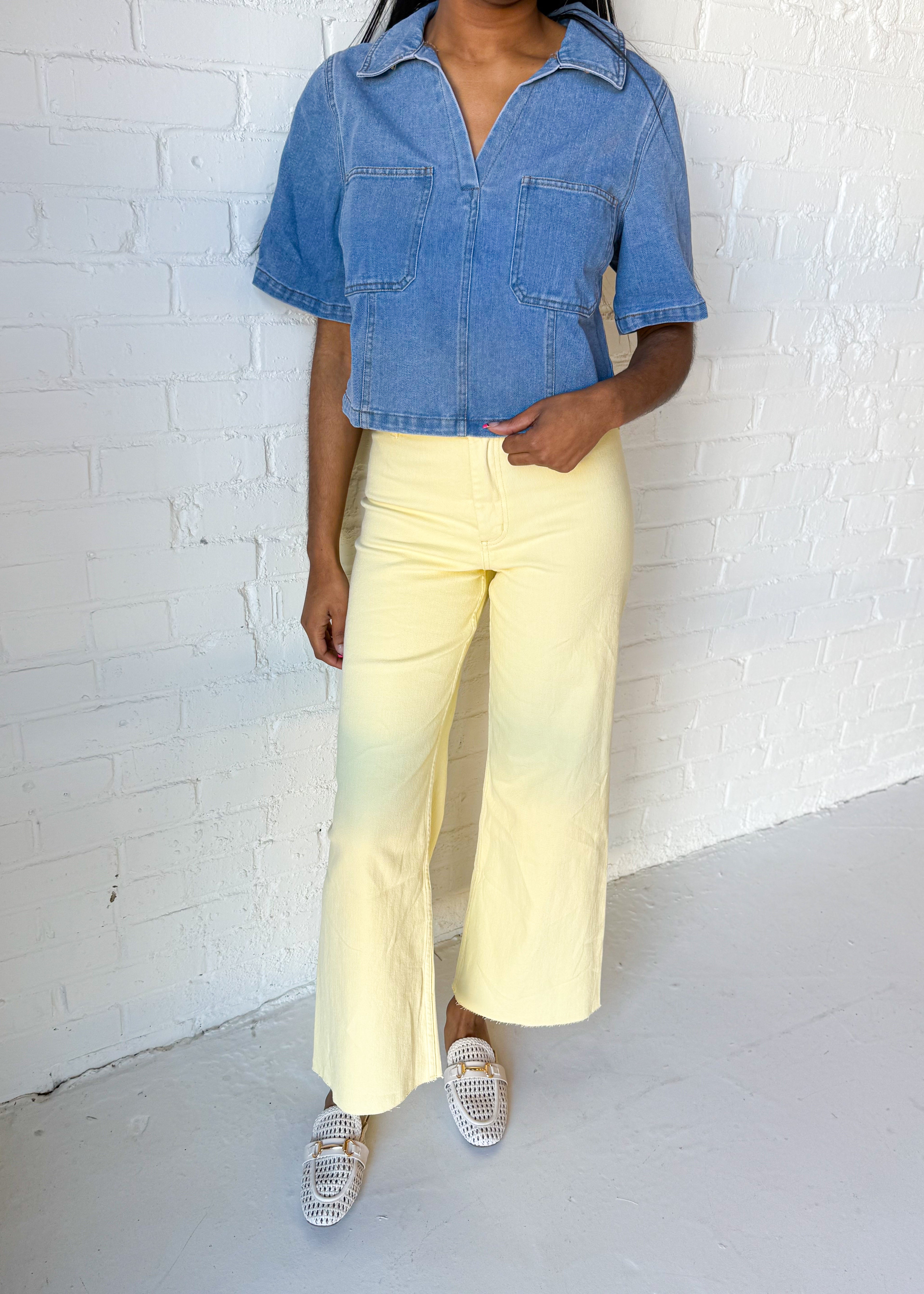 Storey Straight Leg Denim Pants