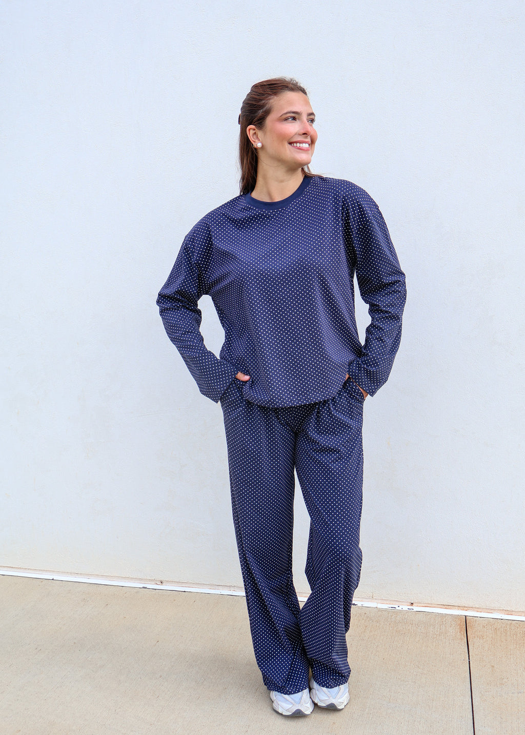 Polka Dot Loungewear Pants