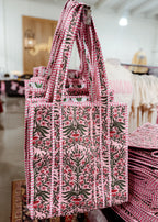 Everyday Quilted Tote Bag