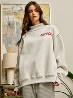 Eleanor "Georgia" Embroidered Sweatshirt