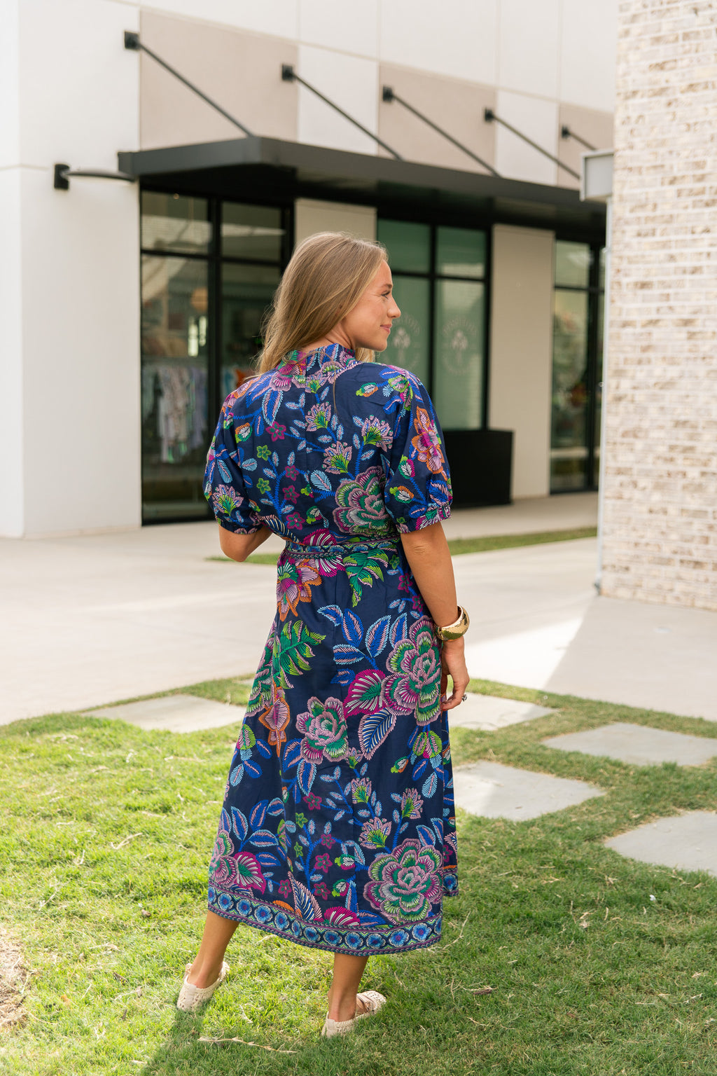 Madi Floral Midi Dress