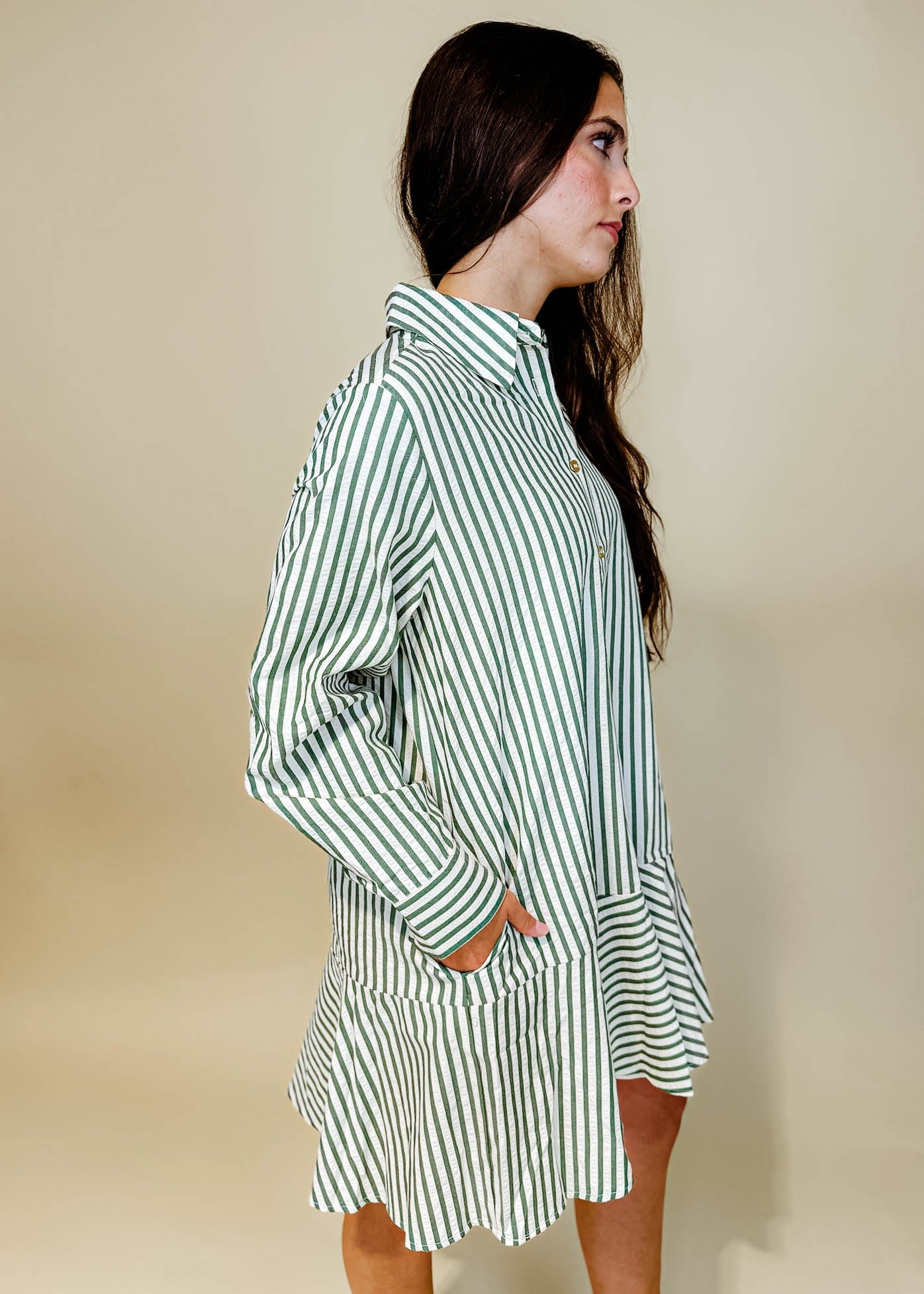 Lacey Long Sleeves Mini Dress