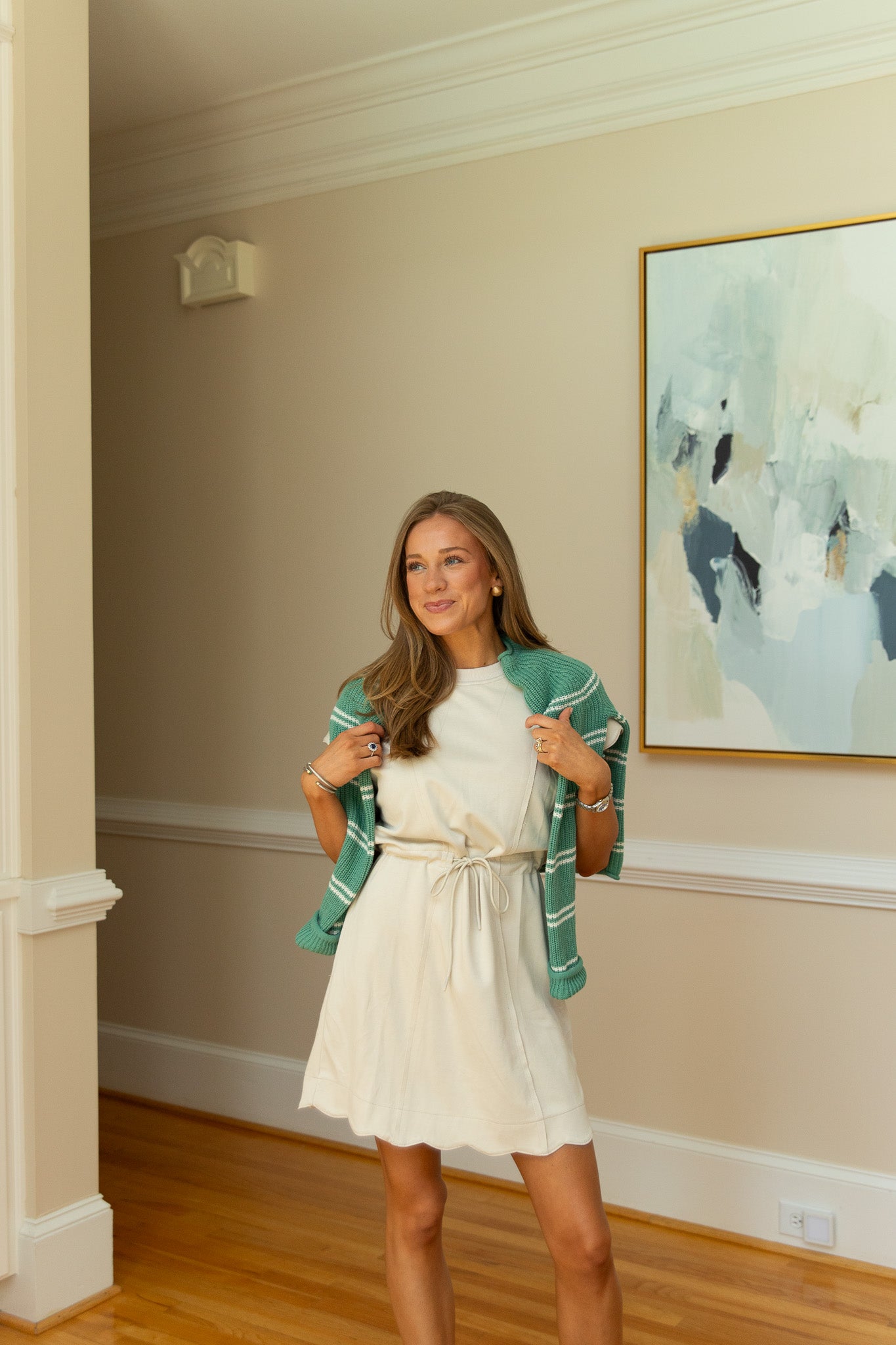 Clara Scallop Dress
