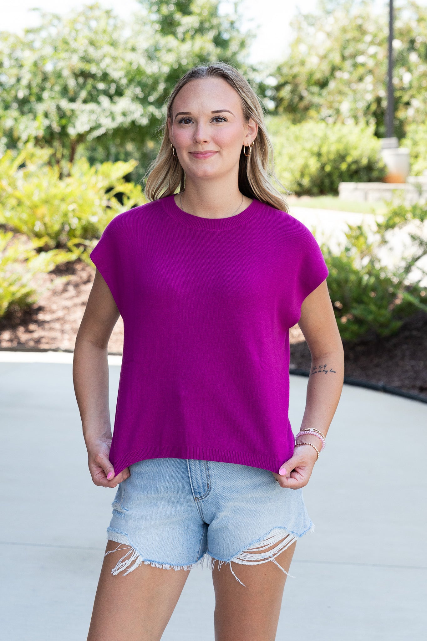 Summer Knit Blouse