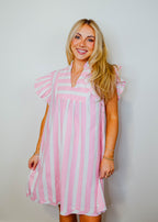 Charlie Stripe Mini Dress