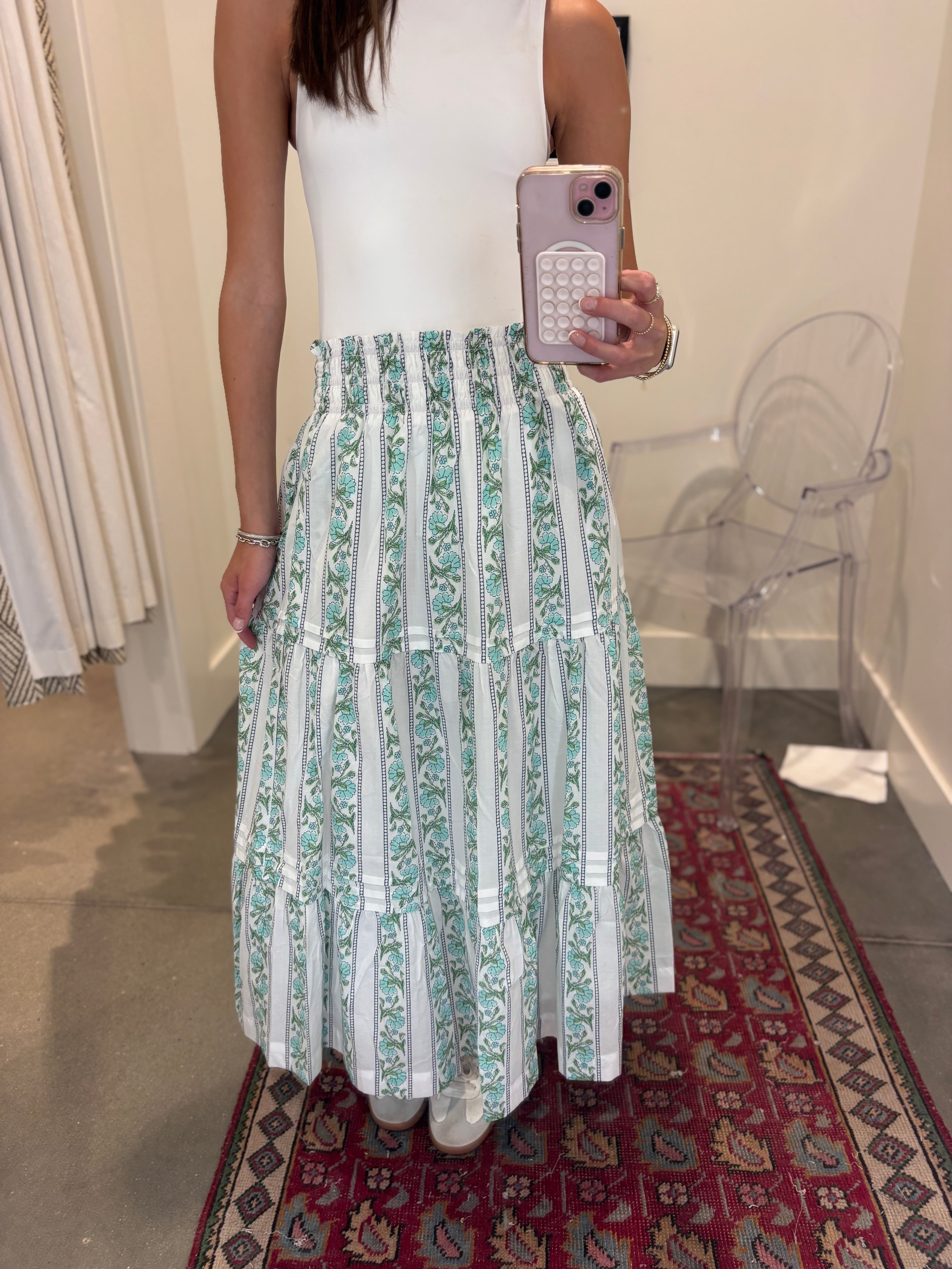 Camille Breeze Midi Skirt