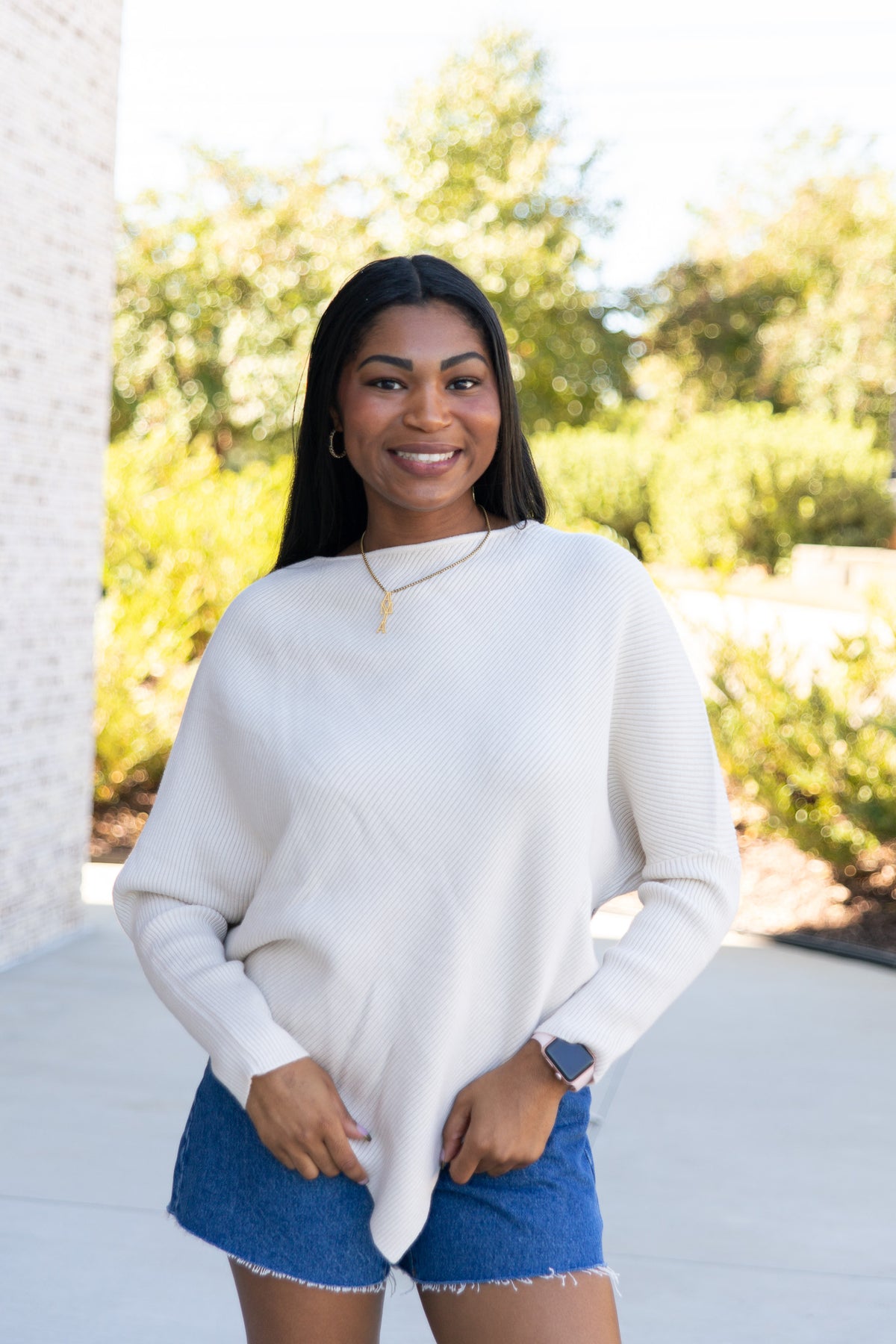 Charlie Ribbed Knit Sweater