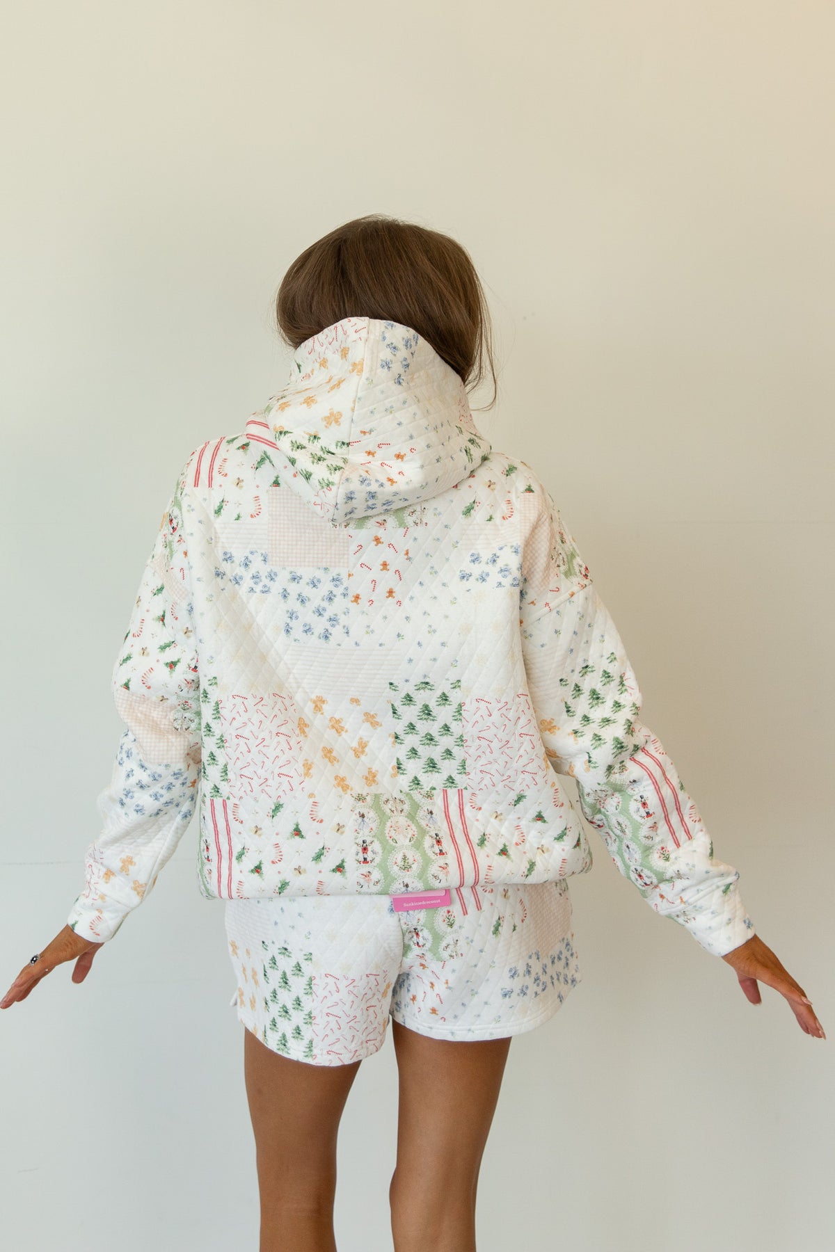Winter Wonderland Quilted Hoodie