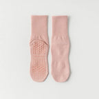 Solid Color Pilates Grip Socks