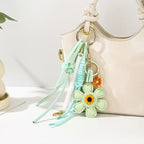 Flower Bag Charm Key Chain