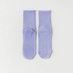 Solid Color Pilates Grip Socks