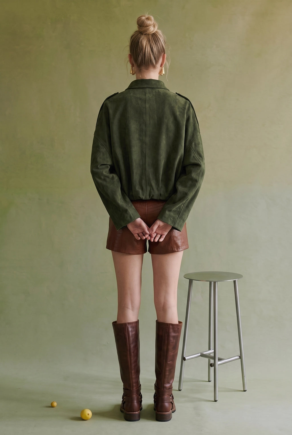 Jessa Soft Suede Jacket
