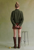 Jessa Soft Suede Jacket