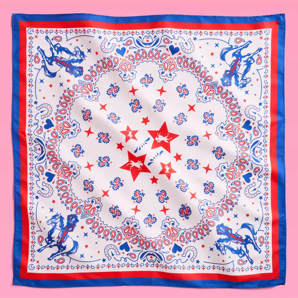 Americana Cowgirl Bandana