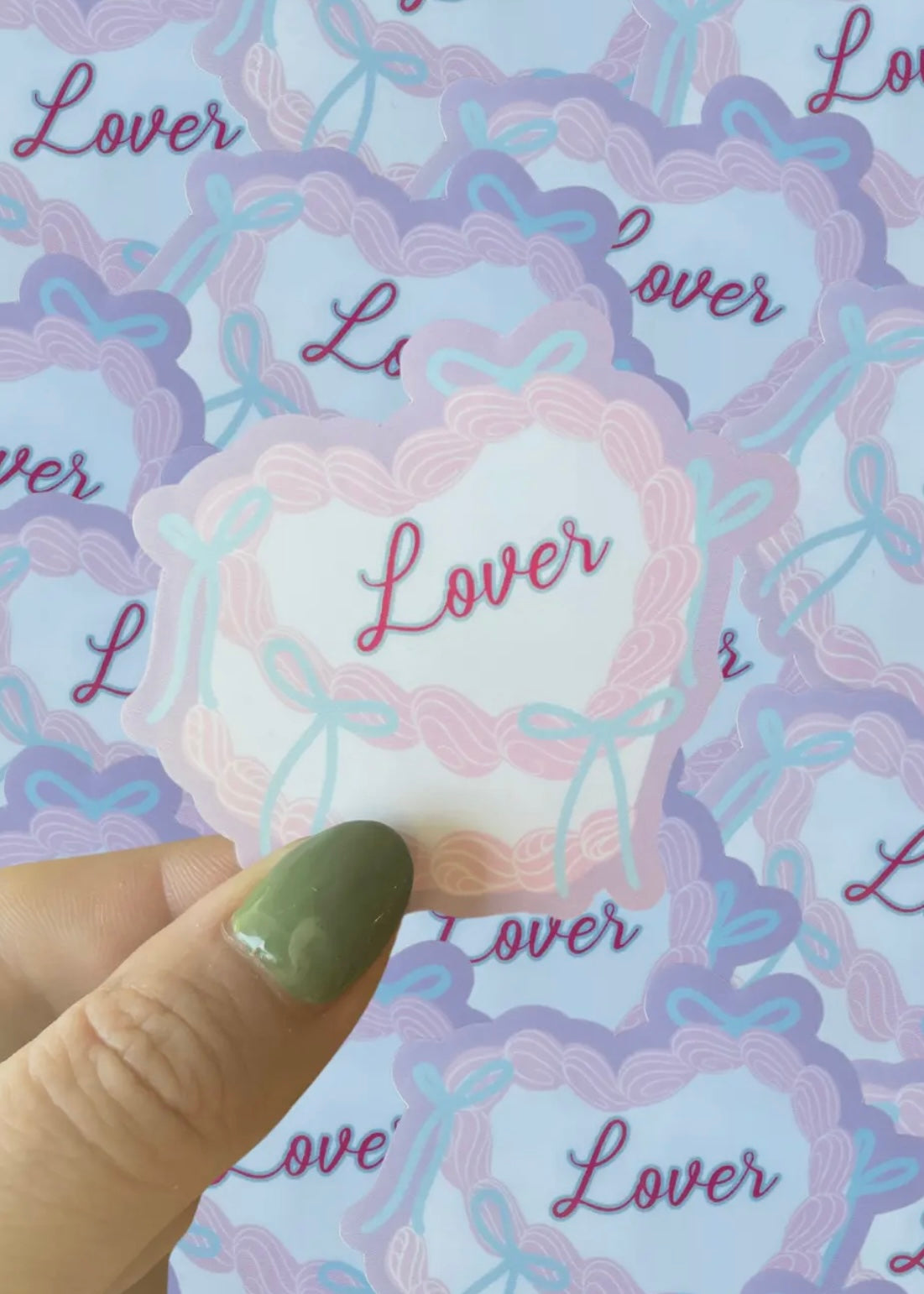 Typo Lettering Co Sticker