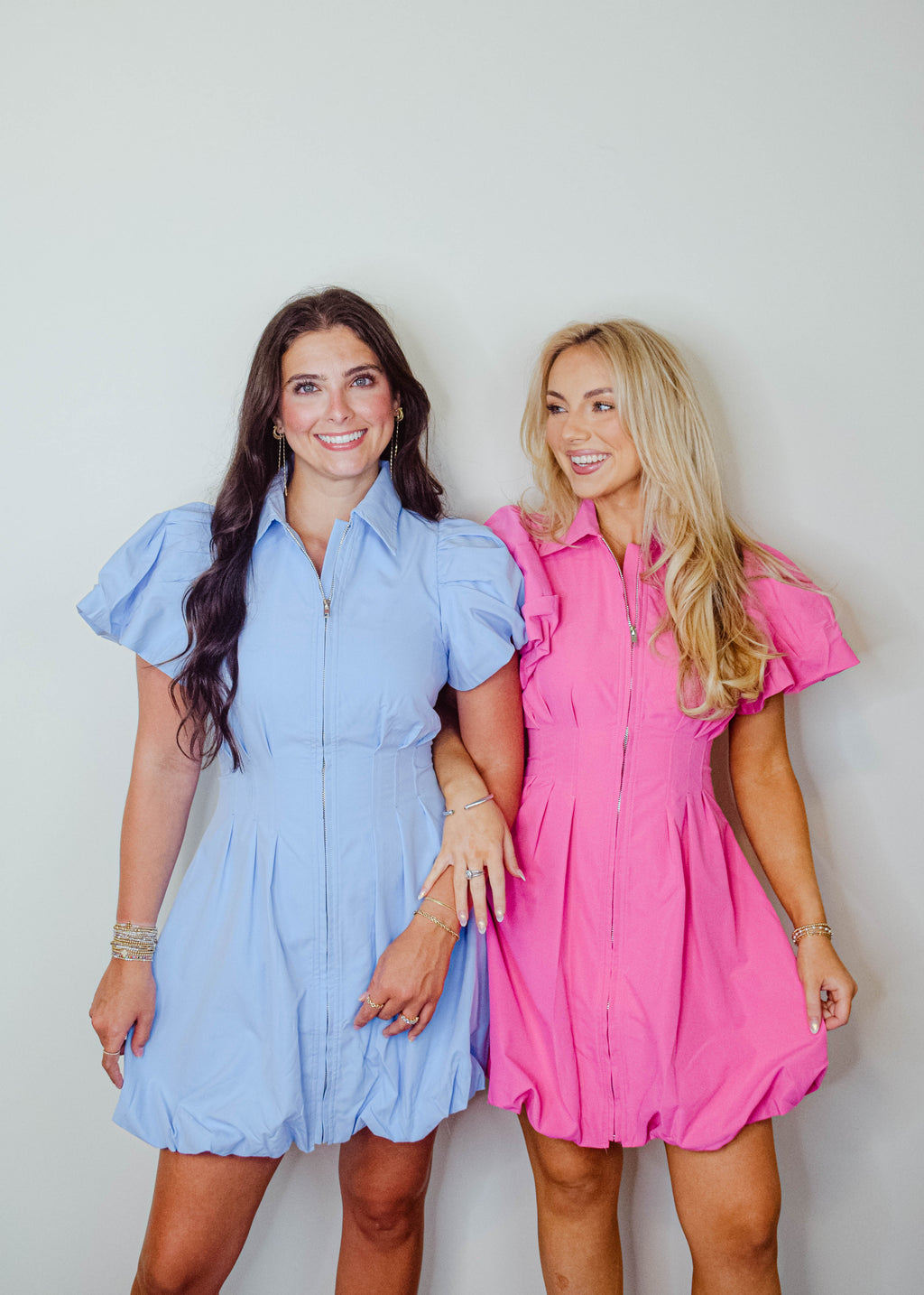 Katie Zip Up Mini Dress