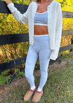 Janelle Contrast Waist Leggings