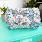Folklore Quilted Makeup Bags