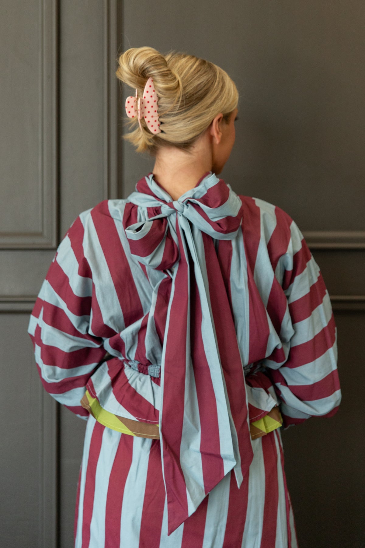 Autumn Stripe Maxi Skirt