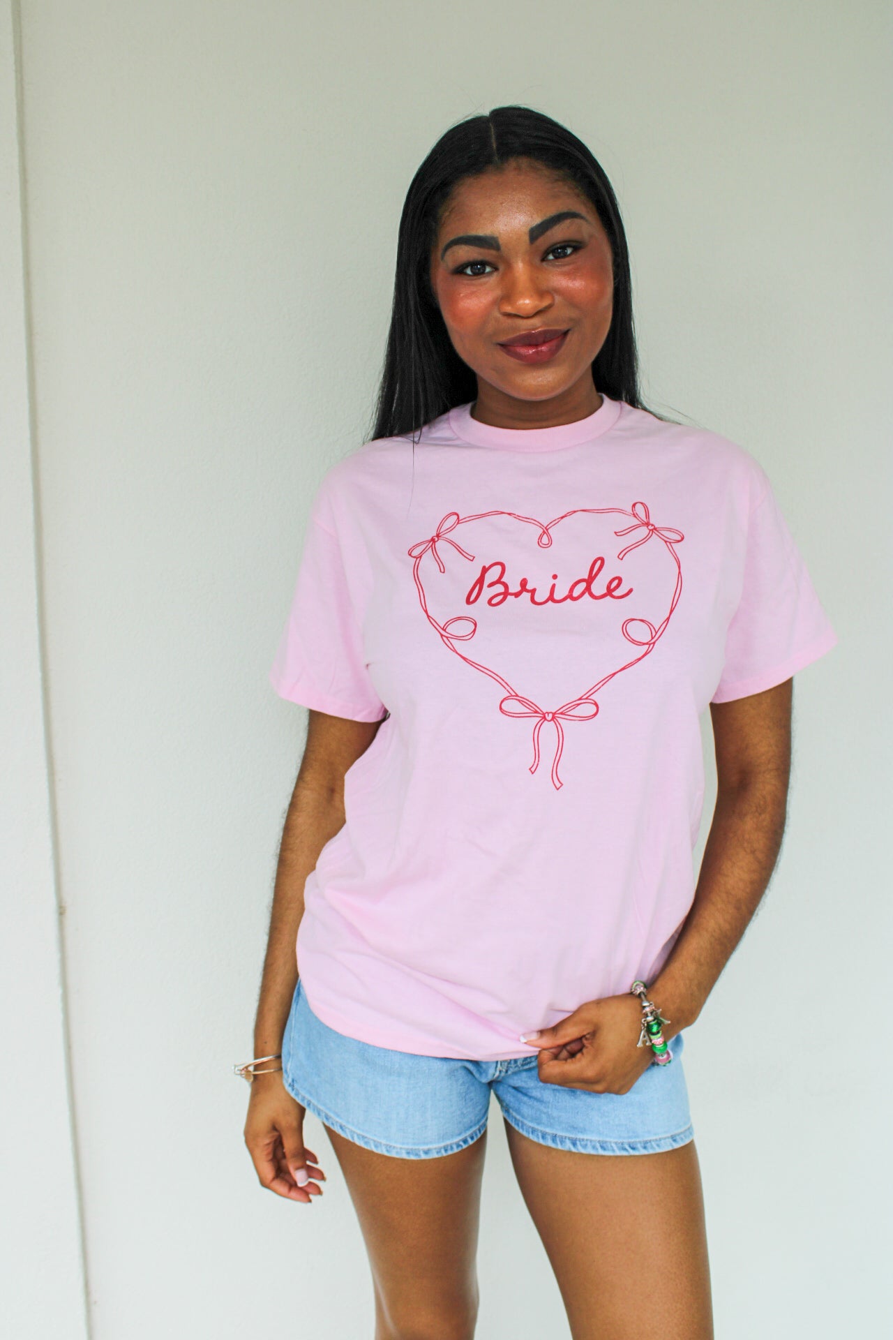 Bride & Bows Oversized Graphic Tee
