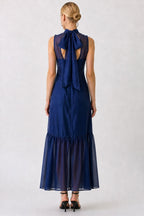 Evie Mock Neck Maxi Dress