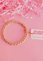 Gold Beaded Bracelet