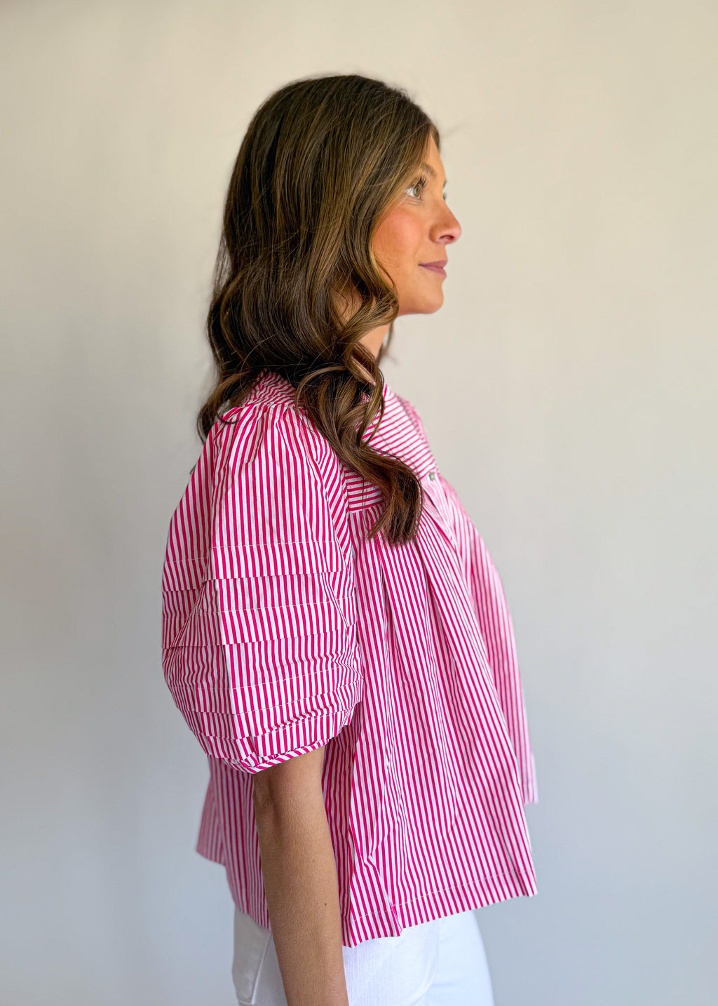 Lottie Puff Sleeve Swing Top