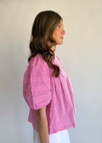 Lottie Puff Sleeve Swing Top