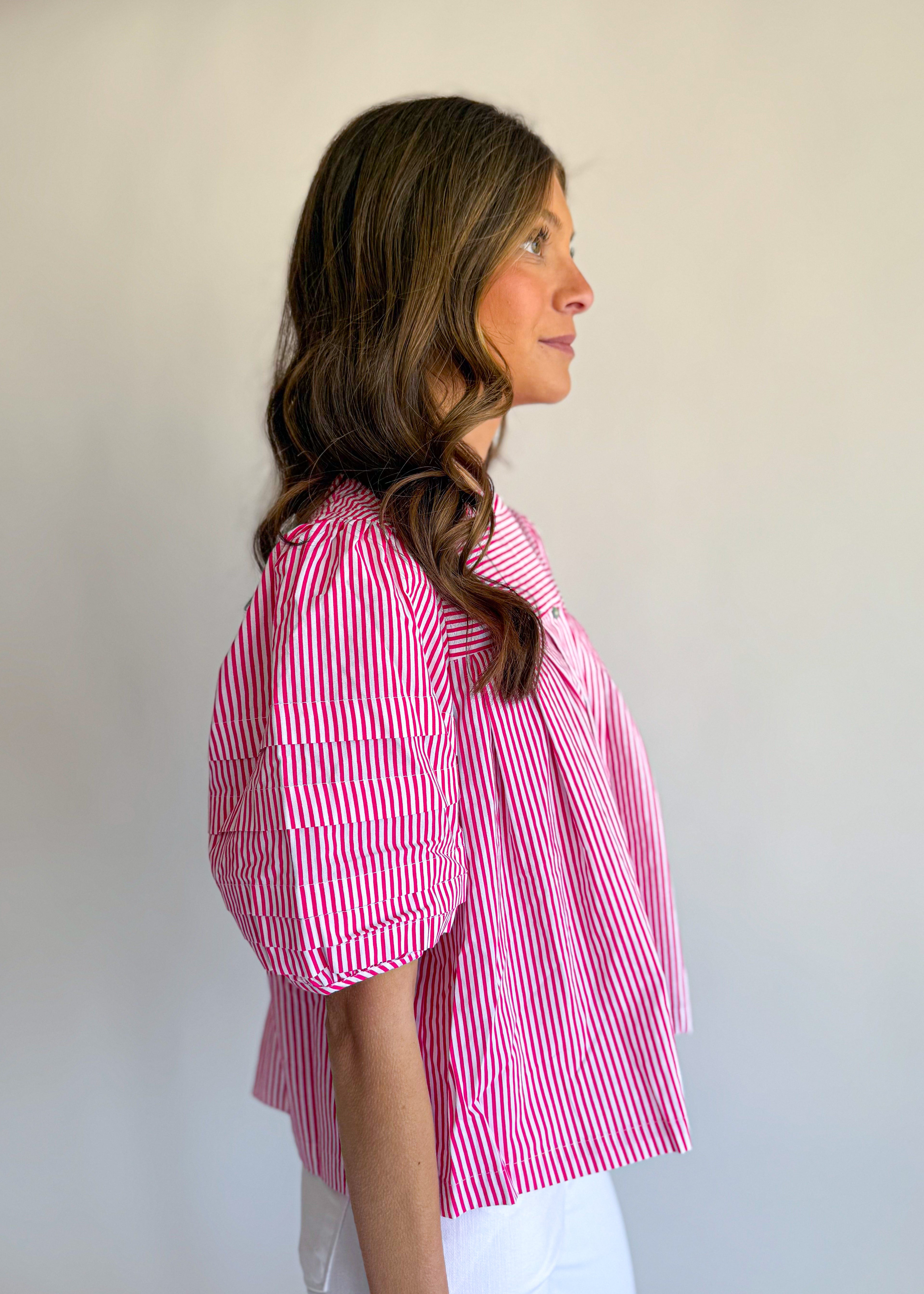 Lottie Puff Sleeve Swing Top