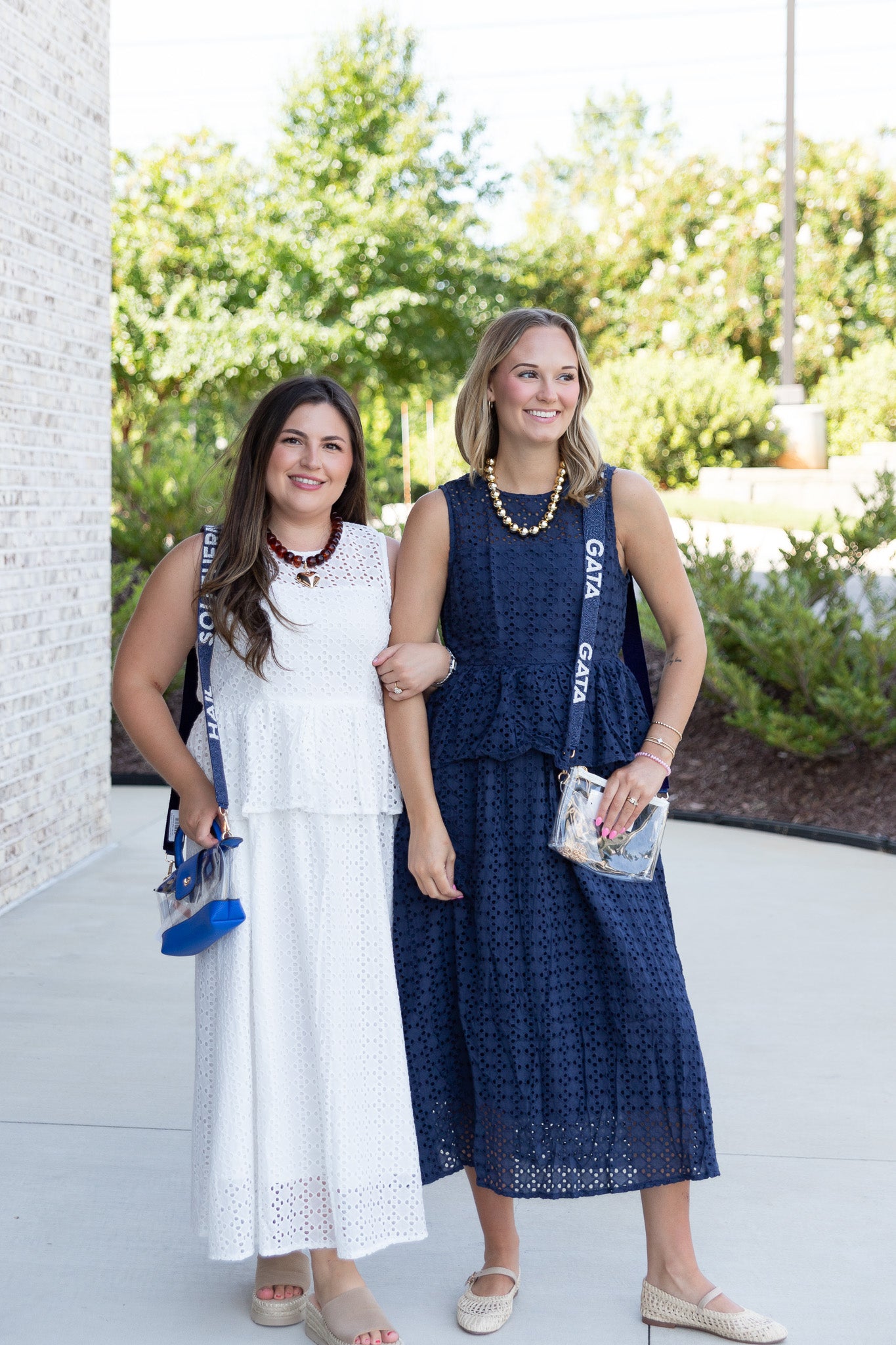 Quinn Eyelet Midi Dress