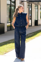 Vivienne Denim Wide Leg Pants