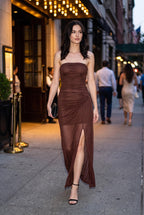 Aleah Ruched Maxi Dress
