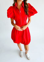 Katie Zip Up Mini Dress