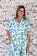 Celeste Floral Puff Sleeve Dress