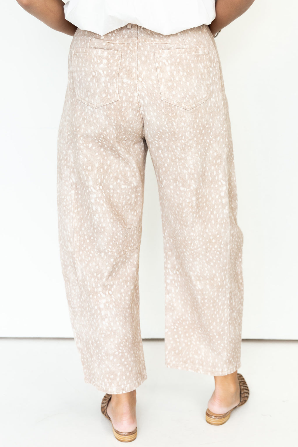 Paisley Barrel Pants