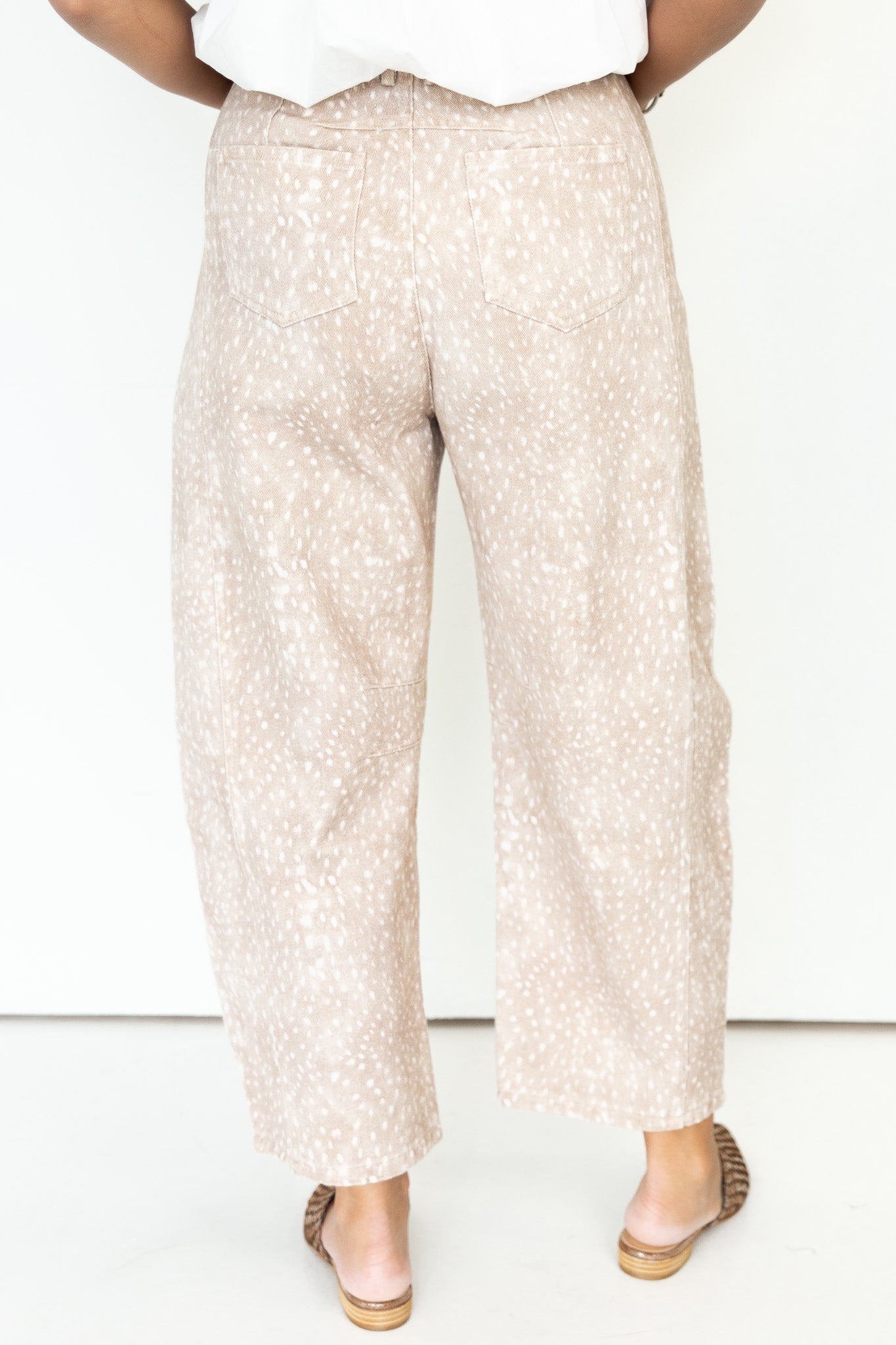 Paisley Barrel Pants