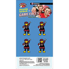 South Carolina Gameday Temporary Face Tattoo