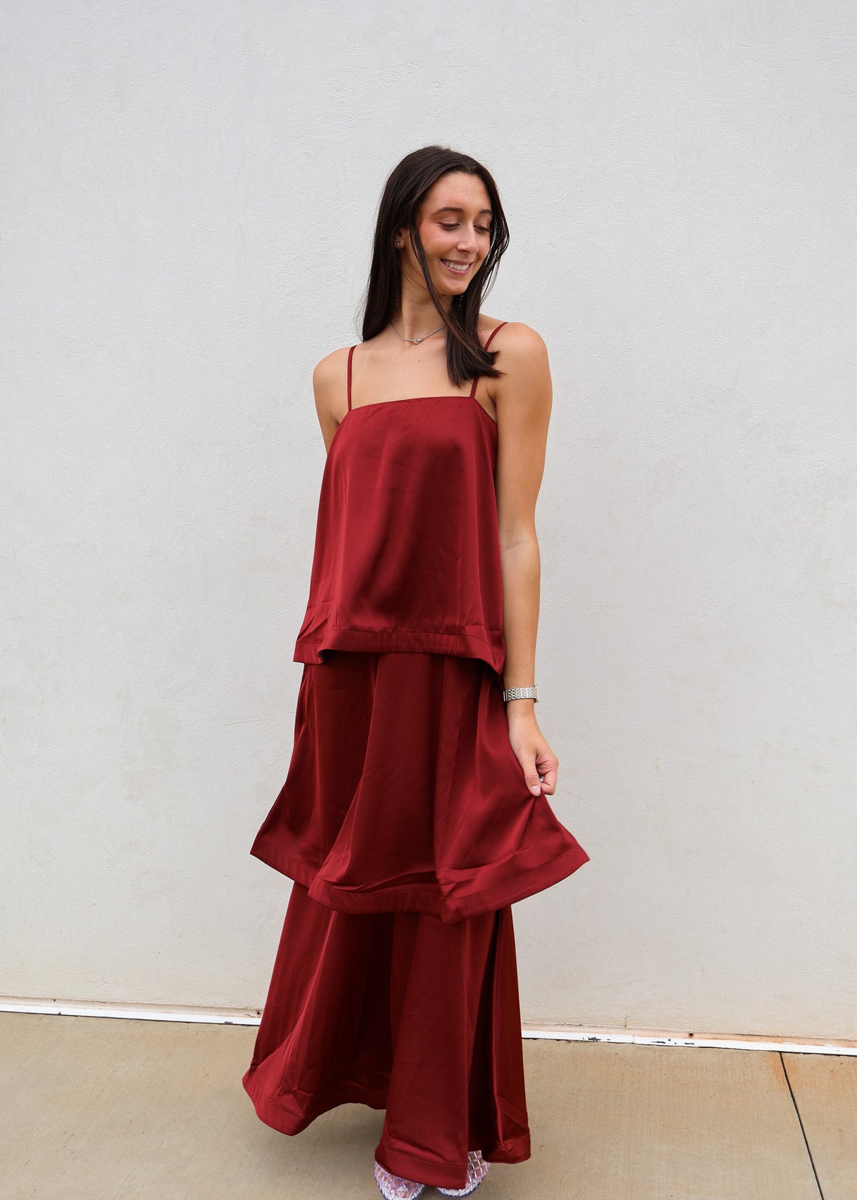 Collins Layered Maxi Dress